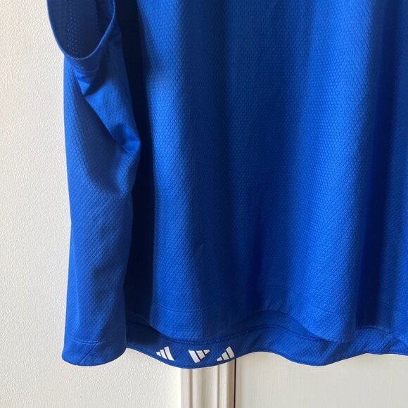 Adidas Blue Tank Top Men’s Size XL - Picture 5 of 8